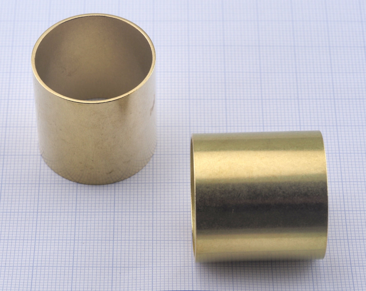 Cylinder tube 32x32mm (30mm inner size) raw brass bab30 OZ2776