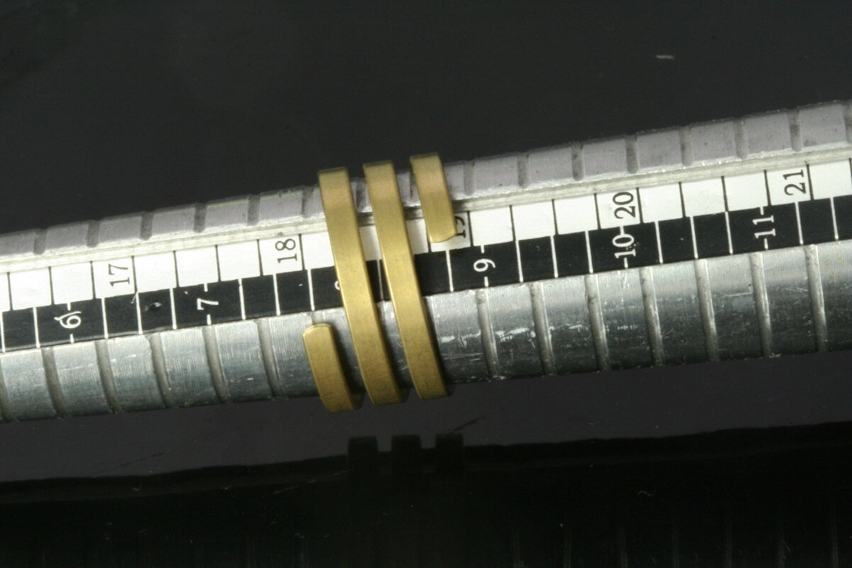 10 pcs 21x10mm (hole 18,5mmUS 8 1/2 ) raw brass knuckles ring, industrial brass charms, findings spacer bead 1128R