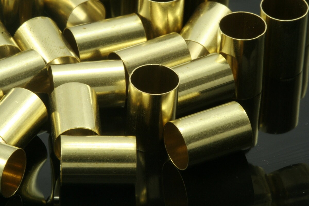 Raw Brass Tube 20 Pcs 7x10mm (hole 6,5mm ) 1932