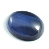 Blue Tiger's Eye (dyed) oval cabochon 15x20mm 504 - no hole