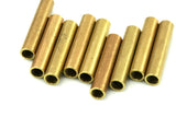10 Pcs Raw Brass Tube 25x5mm (M4 Thread ) 515