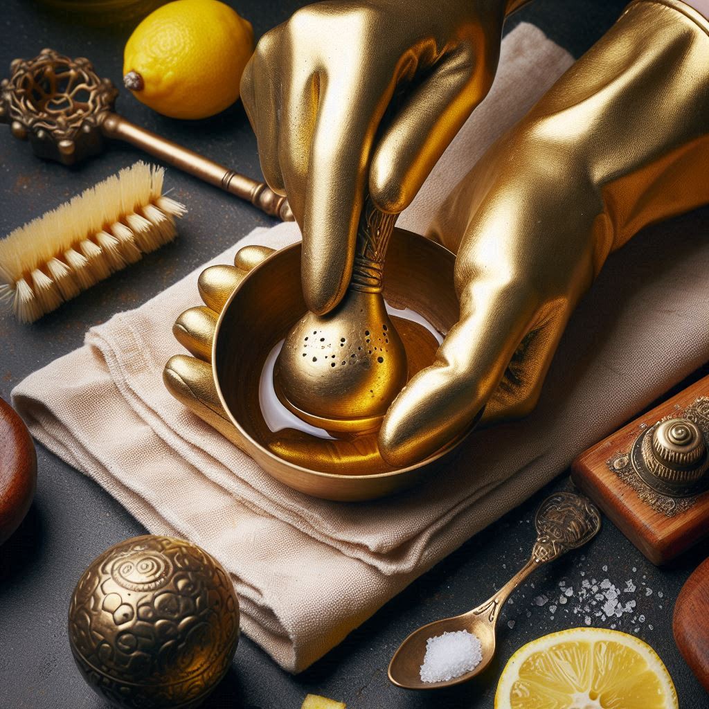 Cleaning Raw Brass