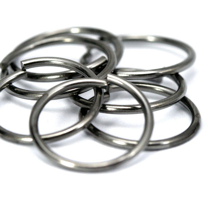 20mm US6.5 15 gauge( 1,5mm ) Open jump ring brass Gun Metal Tone jumpring 2015JG-36 1185GM