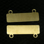 Raw Brass Bracelet Part 16 pcs 40x14x0.8mm 1359R RBBP ( stamping )