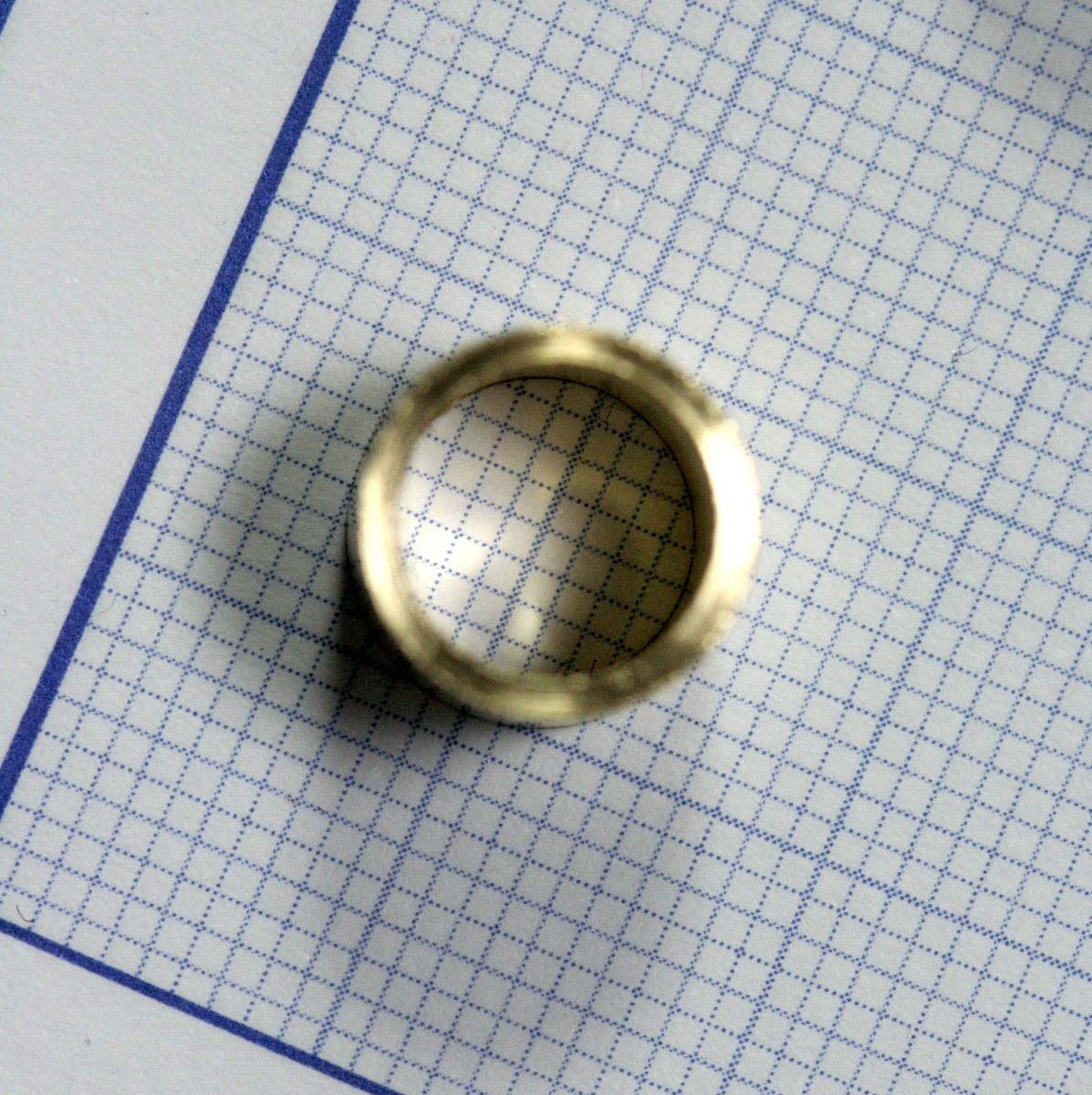 Raw brass Tube 10x10mm (hole 8mm) bab8 1726