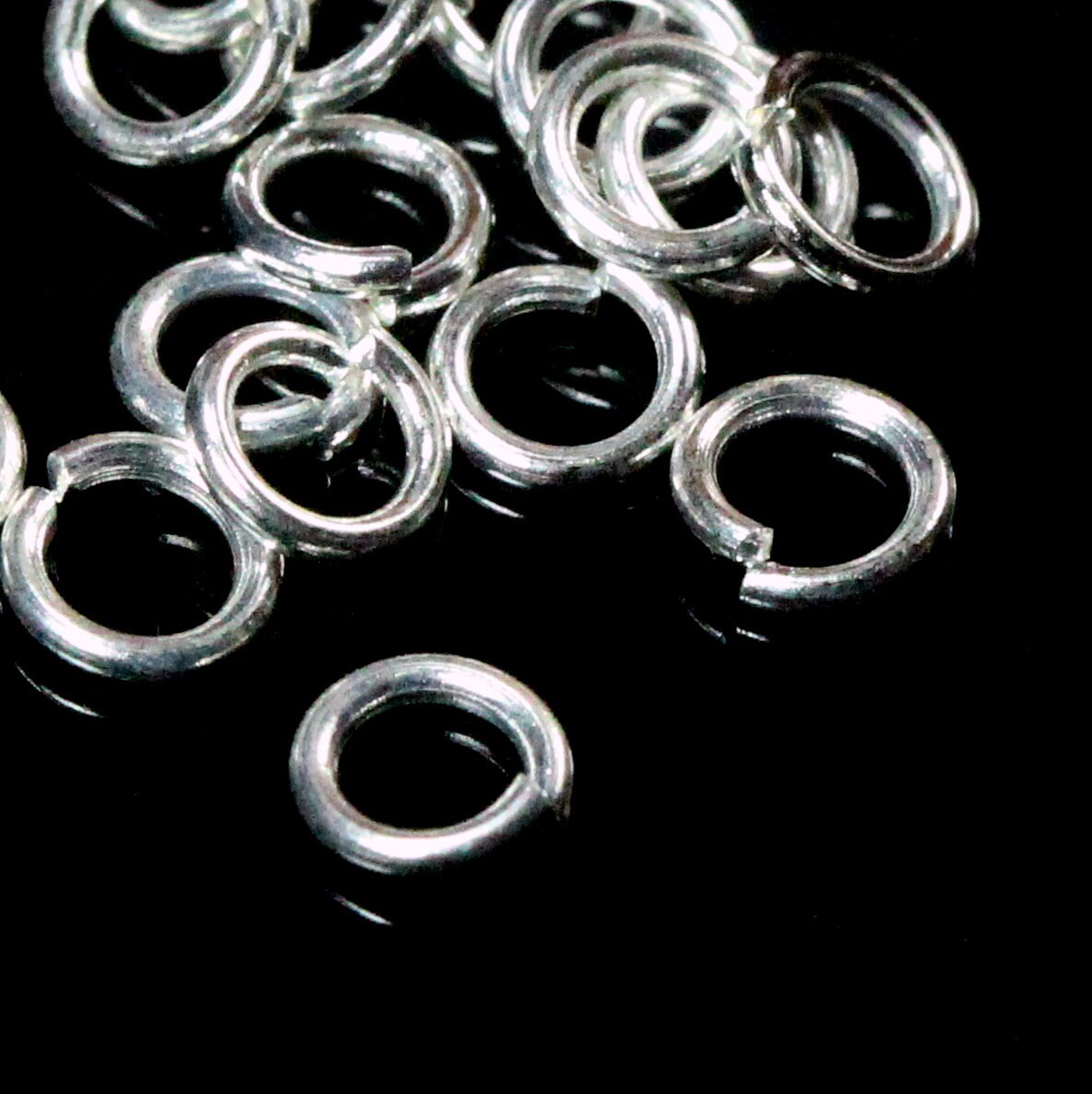 Open jump ring 5 mm 20 gauge( 0,8 mm ) Free nickel brass jumpring 520JFN-5.6 1157FN