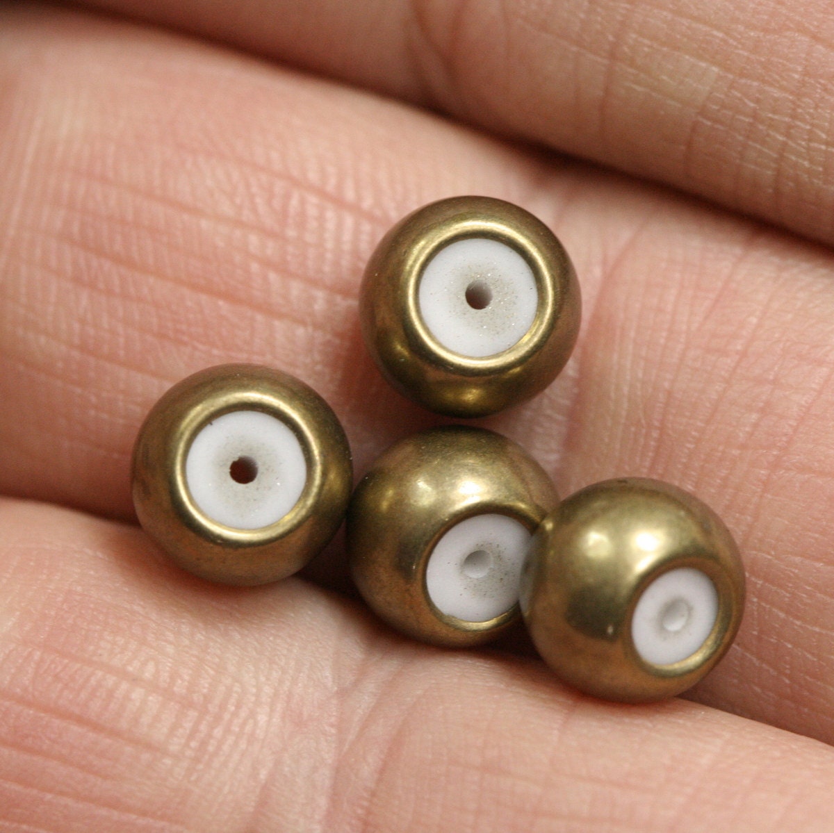 Stopper bead bracelet, Sliding Adjustable, Rondelle Rubber Stopper, beads stopper charm jewelry raw brass bab2 1388R