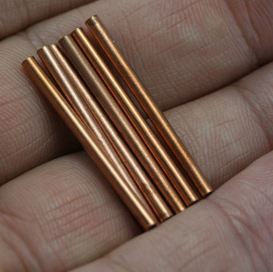 Copper tube 2x30mm (hole 1mm ) raw copper charms,pendant,findings spacer bead ttt02 1504