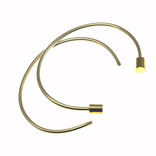 easy bendable for bracelet raw brass cuff 3mm wire adjustable 1589 brc