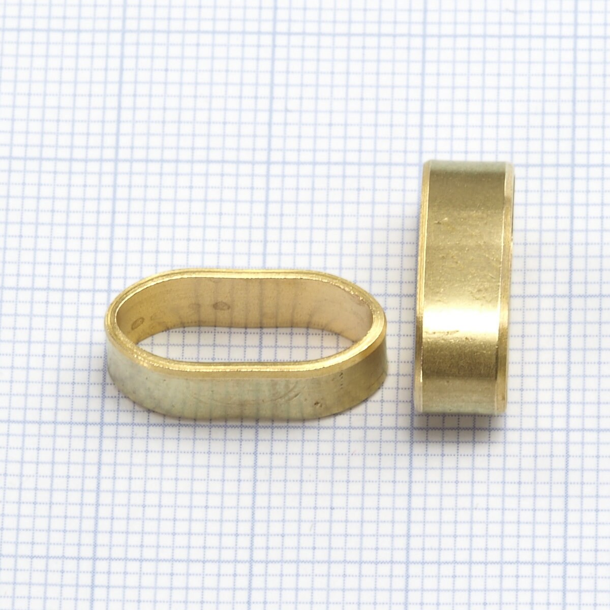 leather, ribbon ,cord ,slider , 18x7.5x6mm raw brass spacer hole 16x6mm bab 1870