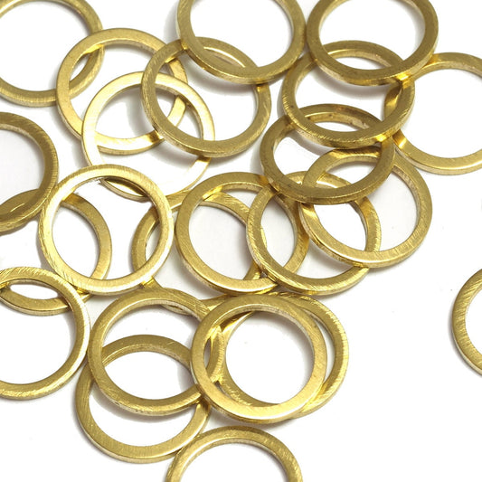 Raw Brass Ring industrial brass Charms ,12mm (hole 10mm) Pendant,Findings spacer bead bab10-27 OZ1663