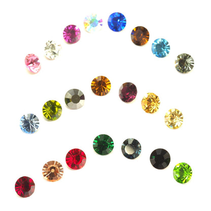 288 pcs SS16 PP31 rhinestone pointed back chatons crystal cabochons 1889