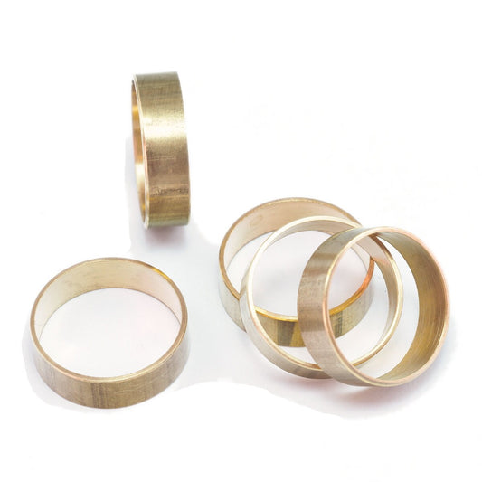 Raw Brass Tube Bead 14x4mm 0,55"x0,16" (Inner 12,7mm 0,5") bab12 1216R