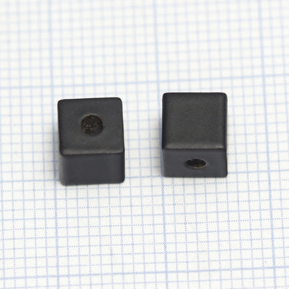 Square Cube Black Painted 6x6mm bab2 1610
