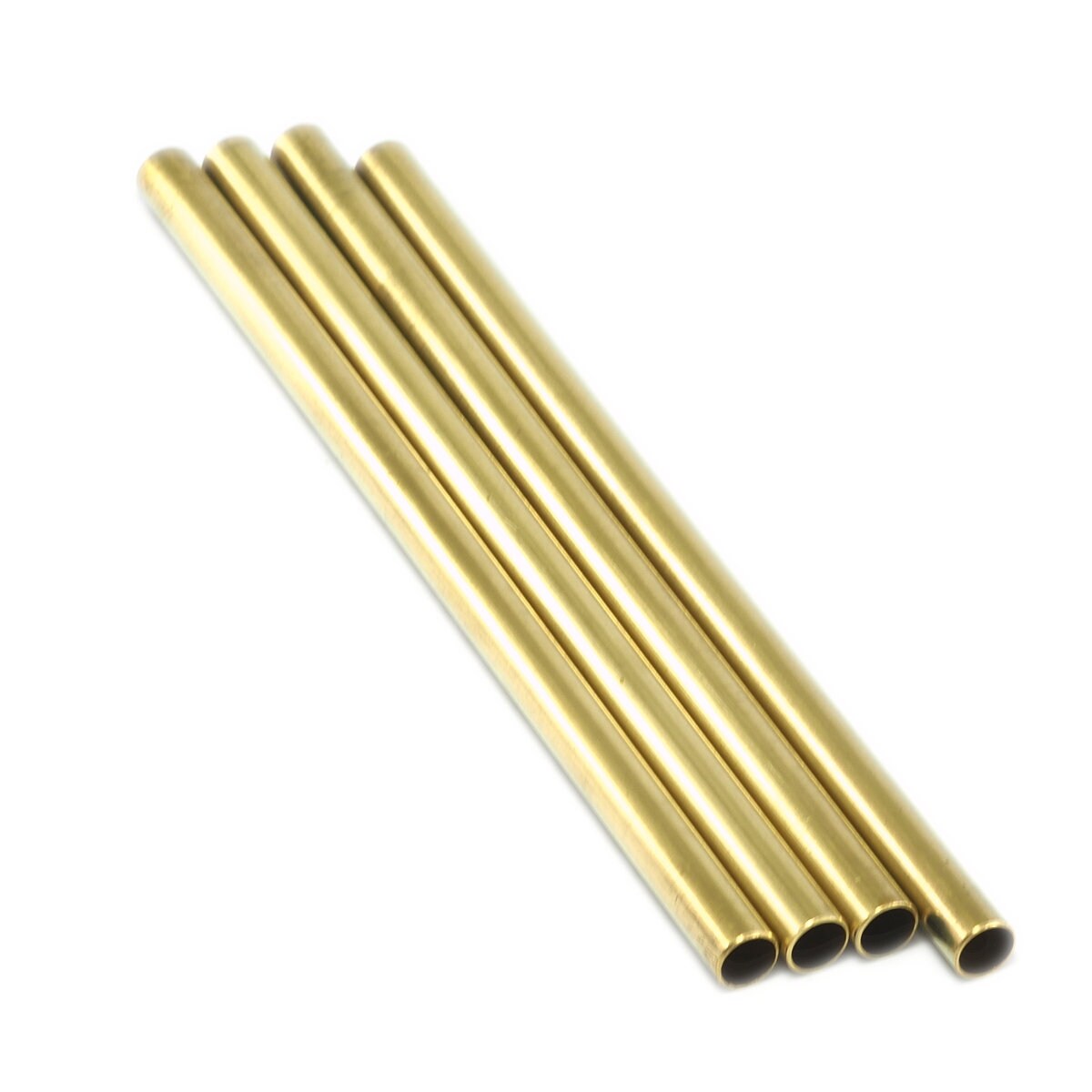 Raw brass tubes 9x175mm (hole 7.5mm) OZ2621