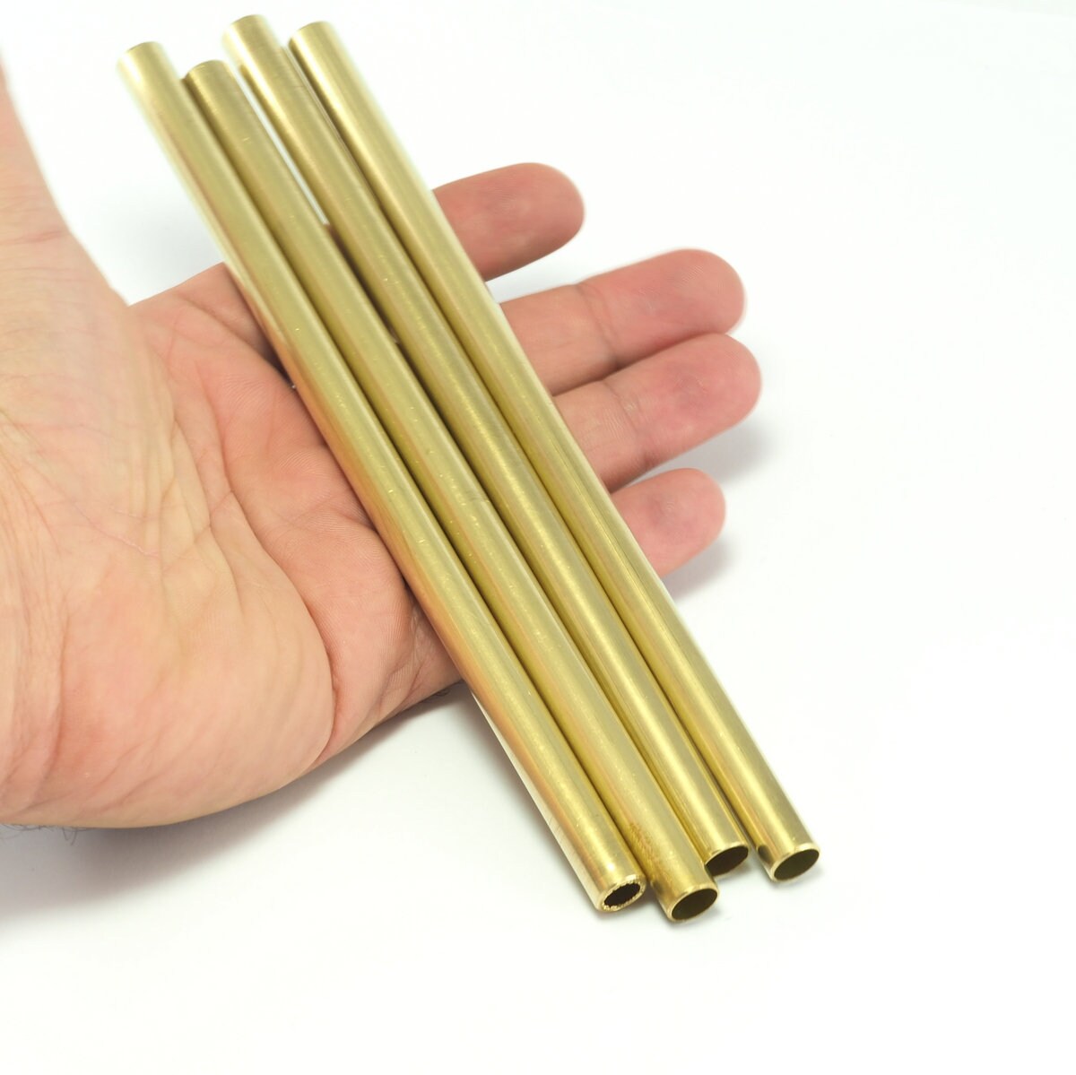 Raw brass tubes 9x175mm (hole 7.5mm) OZ2621