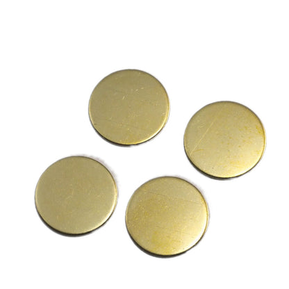 Circle 25mm Raw brass findings stampings 1976R-630