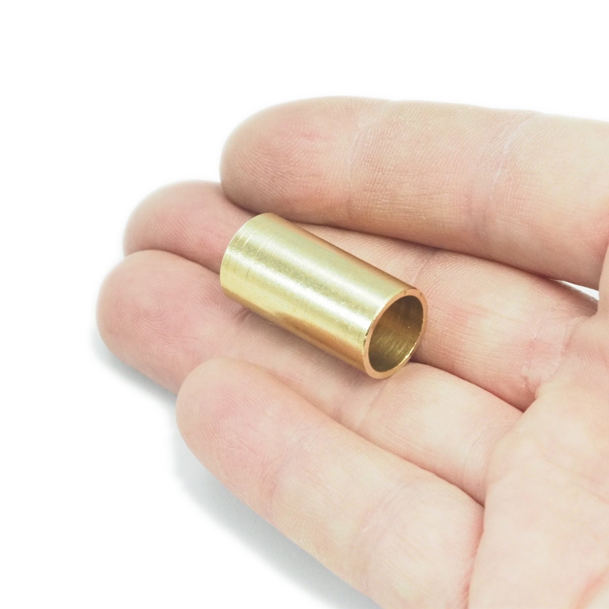 Raw brass tubes 13x26mm (hole 11mm) 1977