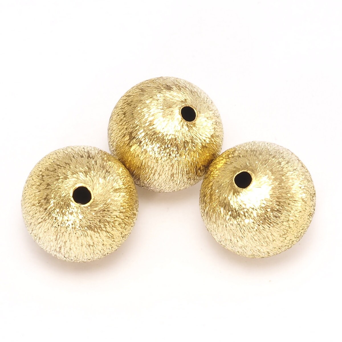 Raw Brass Spacer Bead , 12mm hole 2,5mm bab2.5 1941