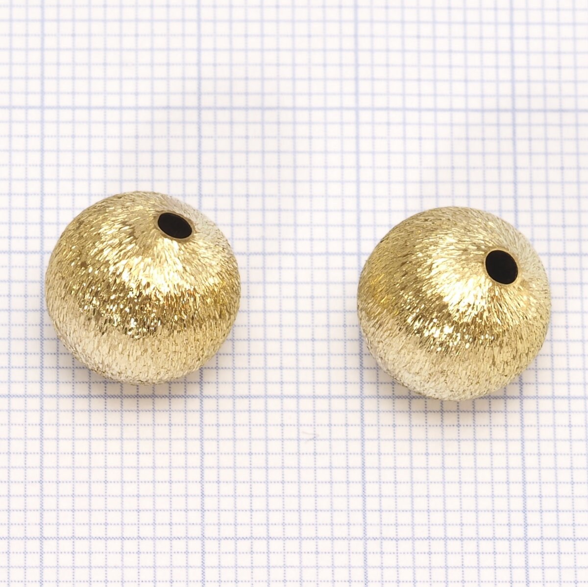 Raw Brass Spacer Bead , 12mm hole 2,5mm bab2.5 1941