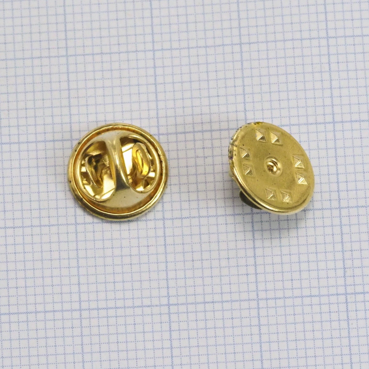 Lapel Pins Tie tack blank pin with clutch back lapel scatter pin base brooch clip Pad size : 4.5mm 2005R-60