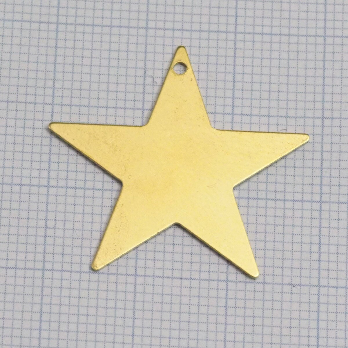 raw brass star charms pendant 29x27.5mm thickness: 0.8mm 1 hole 3998