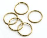 Open jump ring 20.5mm 15 gauge( 1,5mm)US7 1/4 raw brass jumpring JR20515-90 2113