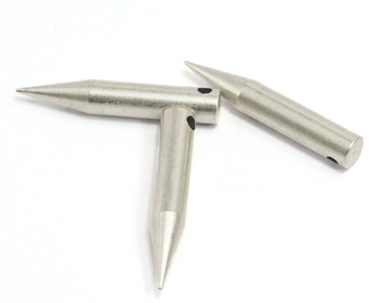 Antique silver plated Brass Spike 6x35mm 1/4"x1 3/8" finding spacer (2,5mm 1/10" 30 gauge hole ) pendulum 1144