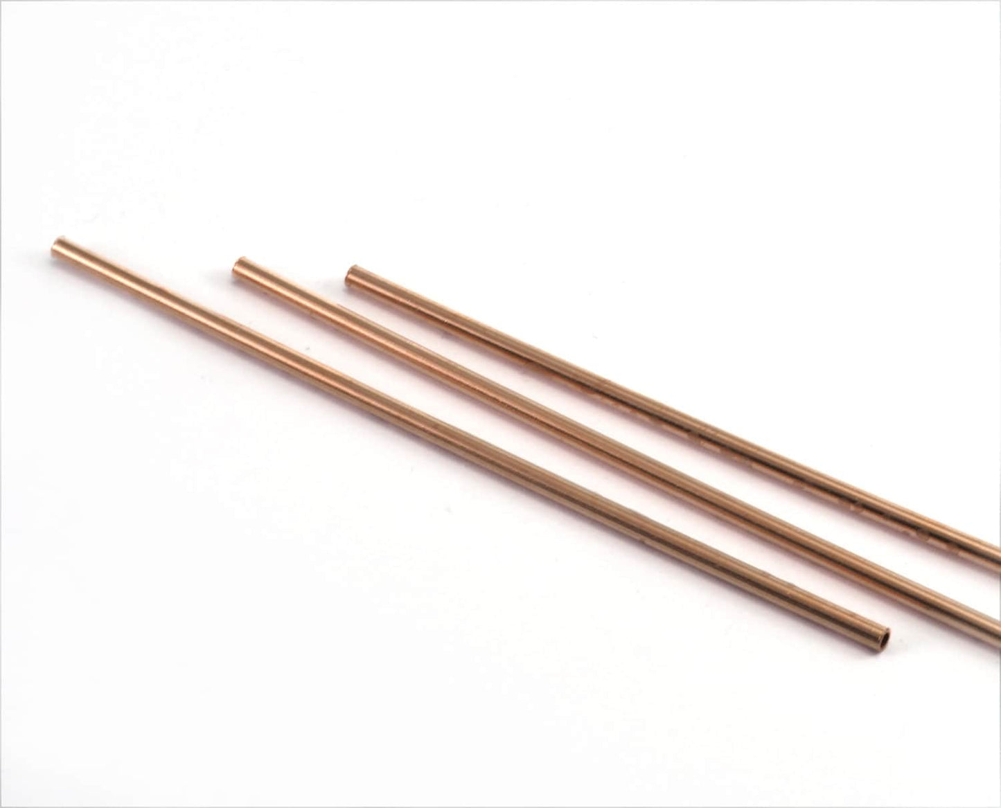 Himmeli Copper Tubes Beads 2.5x300mm Raw copper tubes Cek001-650