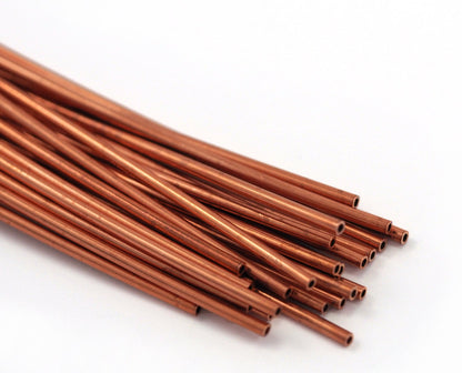 Himmeli Copper Tubes Beads 2x50mm Raw copper tubes cek6-81
