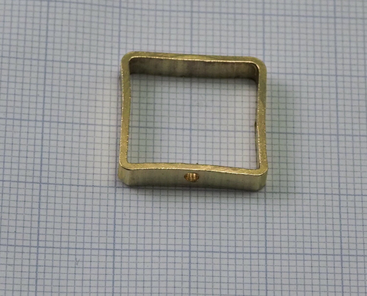 Raw Brass Square Frame 20x20x4mm Square Bead Frames Geometric Findings Jewelry Supplies 2120