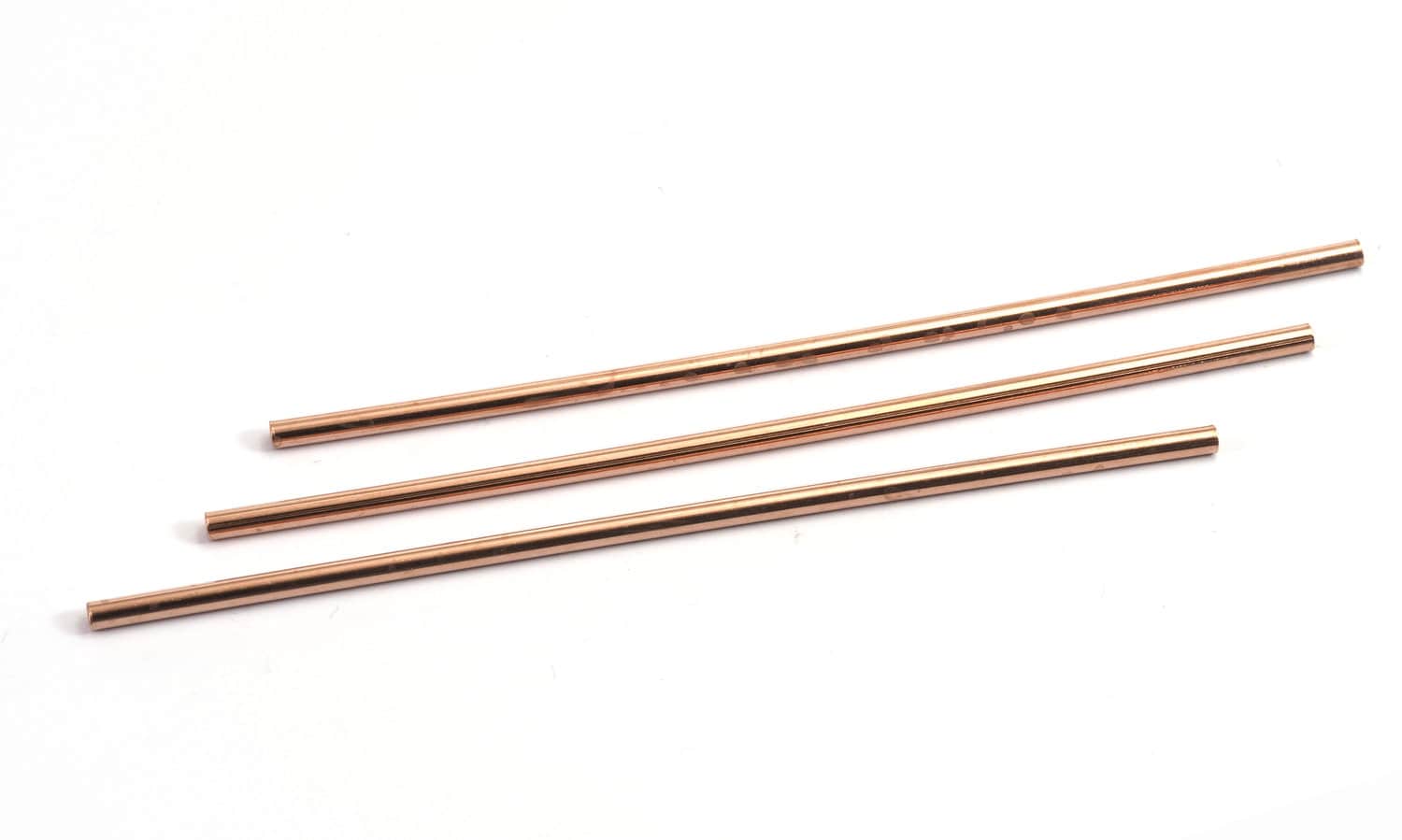 Himmeli Copper Tubes Beads 2.5x300mm Raw copper tubes Cek001-650