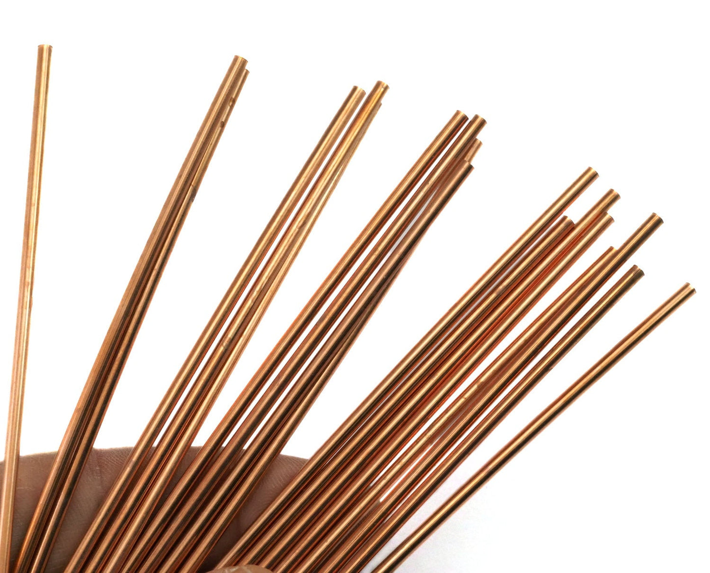 Himmeli Copper Tubes Beads 2.5x100mm Raw copper tubes Cek001-220