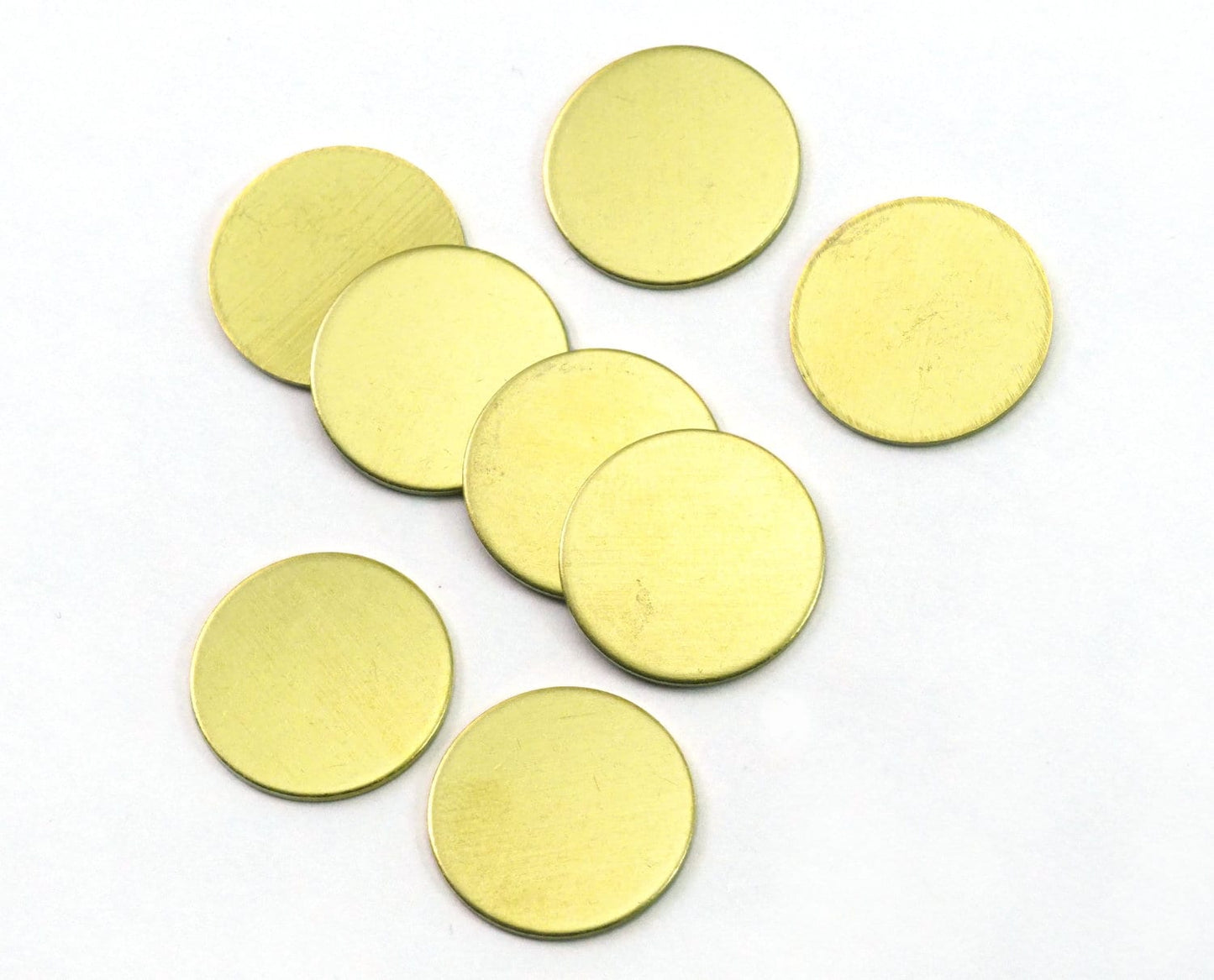 circle tag dimension 16mm thickness 0.8mm raw brass charms findings pendants stamping 1571-136