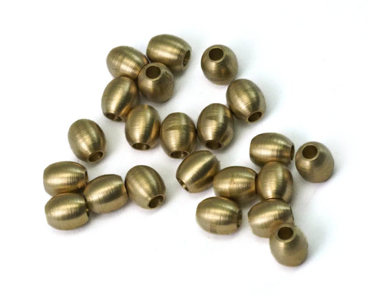 Raw Brass Cylinder 6,5x6mm (hole 2.5mm) Charms,Pendant,Findings spacer bead bab3 2148