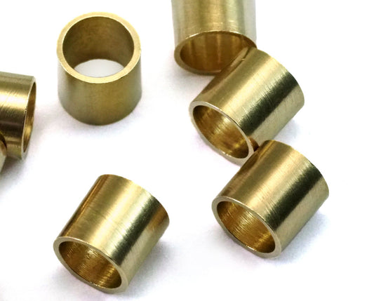 raw brass tube 6x6mm (hole 5mm) charms, findings spacer bead bab5 ttt6 2159-41