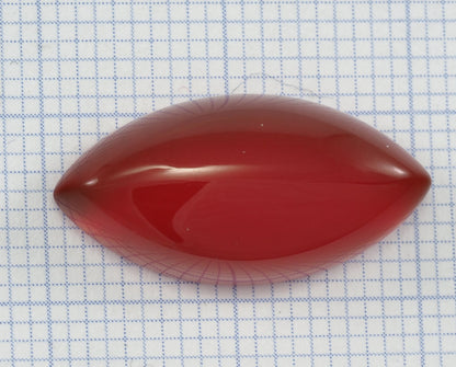 Natural Dyed Agate marquise shape cabochon 10x20mm 104 - no hole