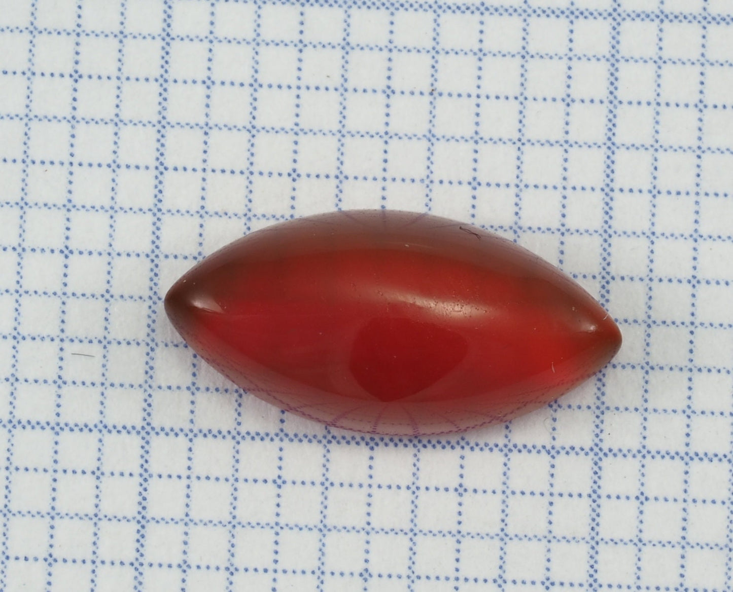 Natural Agate marquise shape cabochon 5x10mm 082 - no hole