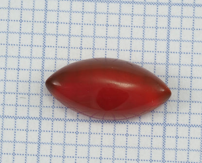 Natural Agate marquise shape cabochon 5x10mm 082 - no hole