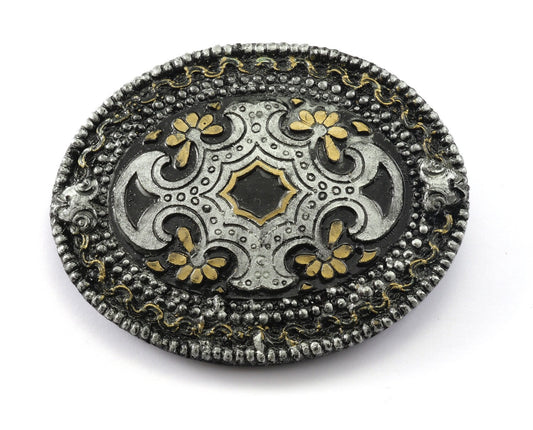 Belt Buckle, Vintage Resin Wall decor 86x68mm limited stock Made in Germany BJK002