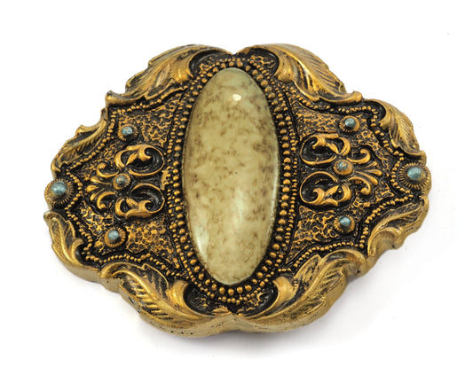 Belt Buckle, Vintage Resin Wall decor 88x73mm limited stock Made in Germany bjk009