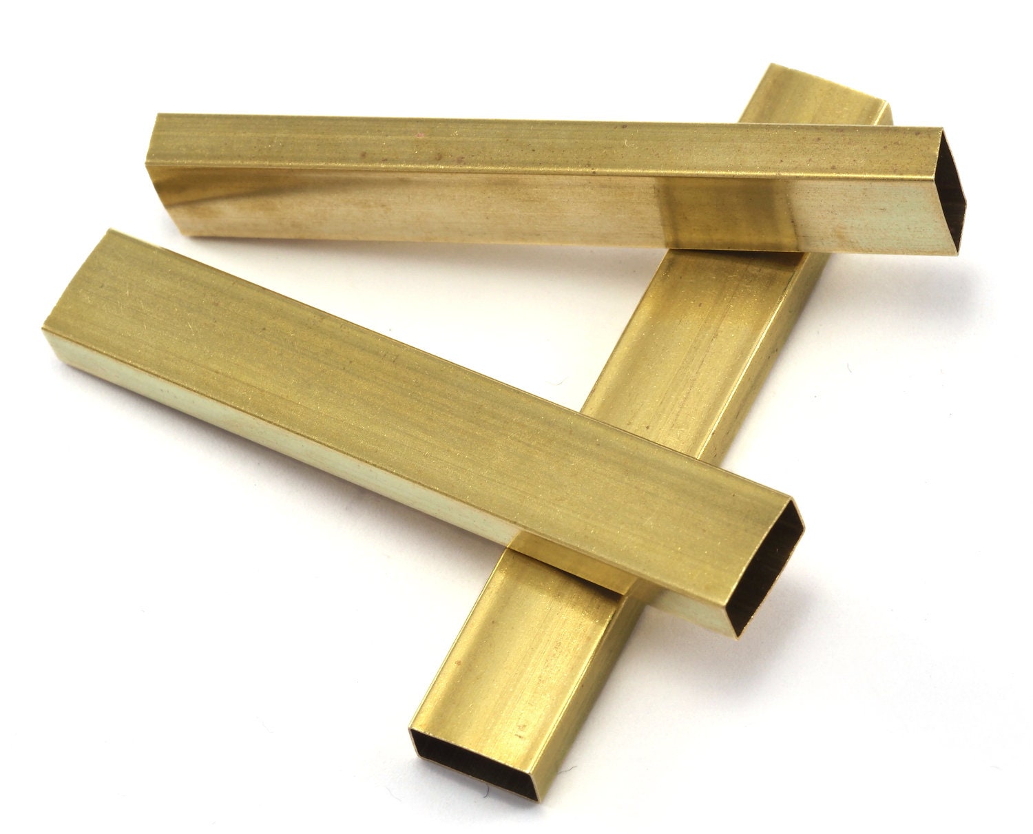 rectangular tube raw brass 60x5x10mm (hole 4.6x9.6mm) bab 2246