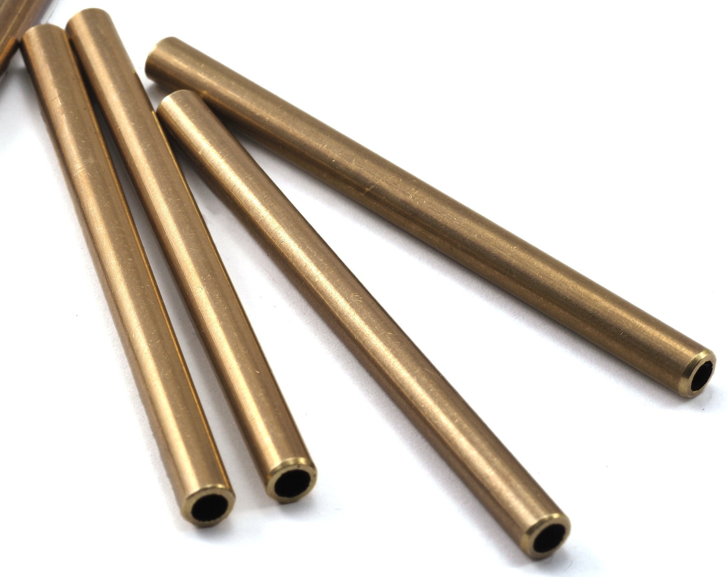 Raw brass tube 5x68mm 3.8mm hole 564