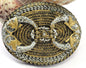 Belt Buckle, Vinage Resin Wall decor 100x77mm limited stock Made in Germany bjk012