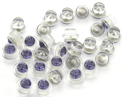 Swarovski Crystal with plastic cup Vintage 5x6mm 2373