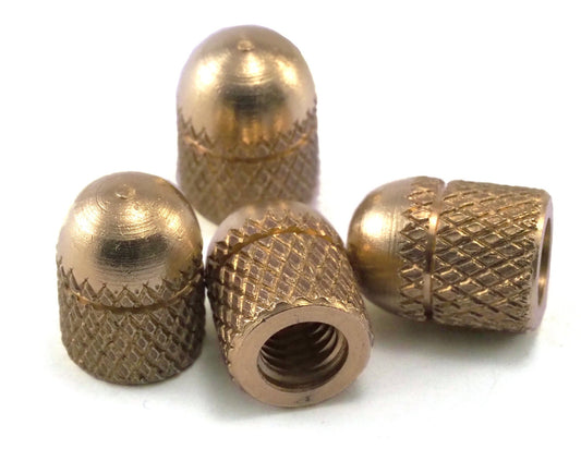 M6 Nut Caps raw brass (10x14mm) with M6 thread 2341