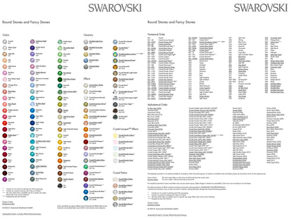 Rectangle octagon large fancy stone Swarovski® 4627 moonlight shadow foiled back 27X18.5MM 89