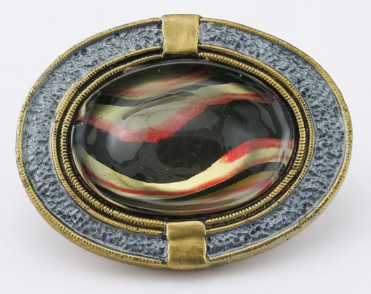 Belt Buckle, Vintage Resin Wall decor 93x74mm limited stock Made in Germany bjk065