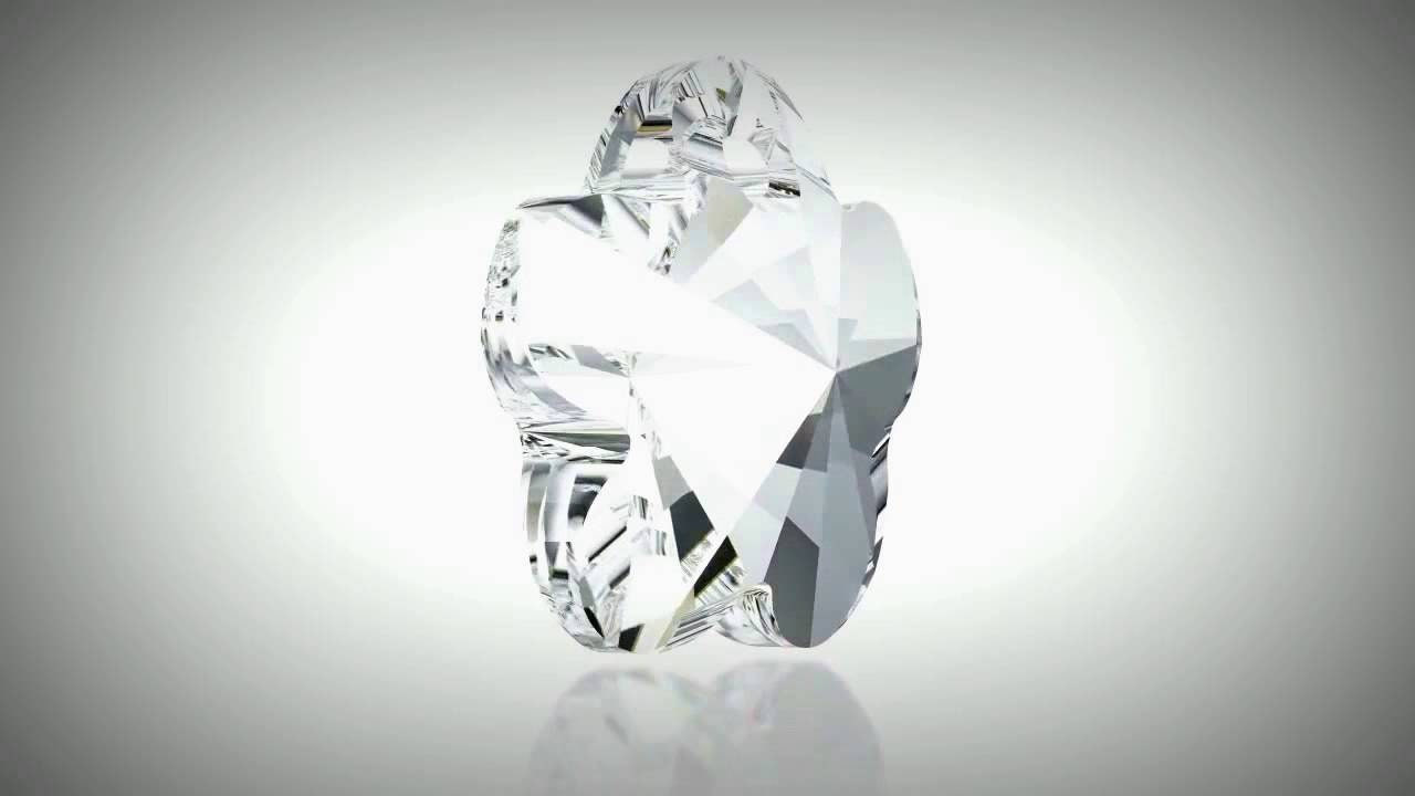 Flower pendant Swarovski® Crystal Flower 20mm 6744