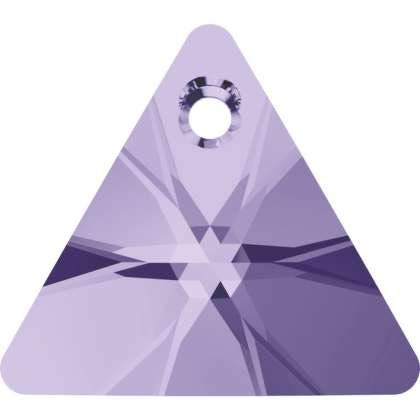 xilion triangle shaped fancy stone 6628 Swarovski® violet (371) 16mm unfoiled